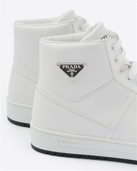 prada classic sneakers|high top Prada sneakers.